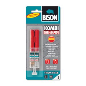 Bison kombi snel 2-componenten epoxylijm 2x24 ml