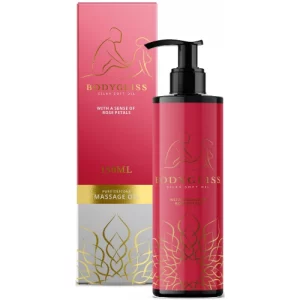 BodyGliss Massage Olie En Glijmiddel in 1 Rozenblaadjes 150 ml