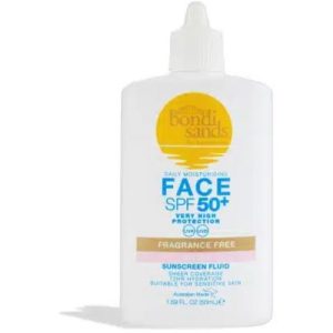 Bondi Sands Sunscreen Face Fluid SPF 50+ F-F Tinted