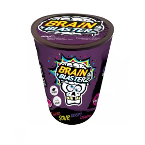 Brain Blasterz Dark Fruits Candy Tube 48 gram