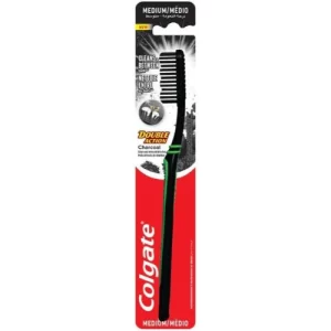 Colgate Tandenborstel Double Action Charcoal Medium