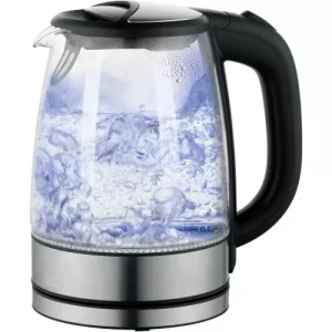 Deski Waterkoker met LED verlichting Glas RVS 1,7 liter