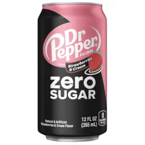 Dr Pepper Strawberry & Cream Zero Sugar 355ml