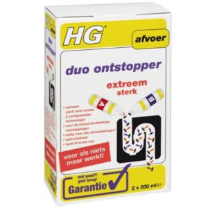 HG duo ontstopper extreem sterk 2 x 500 ml