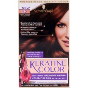 Keratine Color Haarverf 4.3 Cherry Bruin