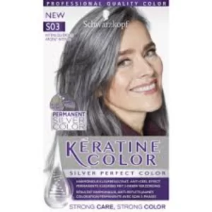 Keratine Color Haarverf S03 Platinum Zilver