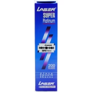 Laser Super Platinum Stainless Double Edged Blades 20 x 10 stuks