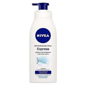 Nivea Body Lotion Express Normale Huid met Pomp