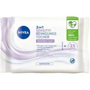 Nivea Gezichtsreinigingsdoekjes Sensitive 3-in-1