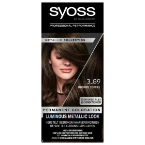 Syoss Syoss Color Creme Haarverf Metallic 3-89 Bronze Coffee