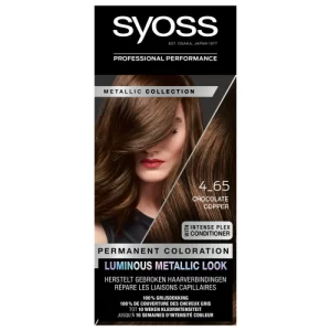 Syoss Syoss Color Creme Haarverf Metallic 4-65 Chocolate Copper