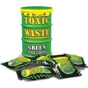 Toxic Waste Green Sour Candy Drum 42 gram