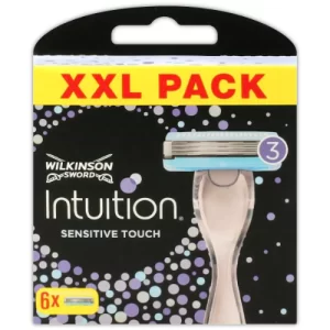 Wilkinson Sword Intuition Sensitive Touch Scheermesjes 6 stuks